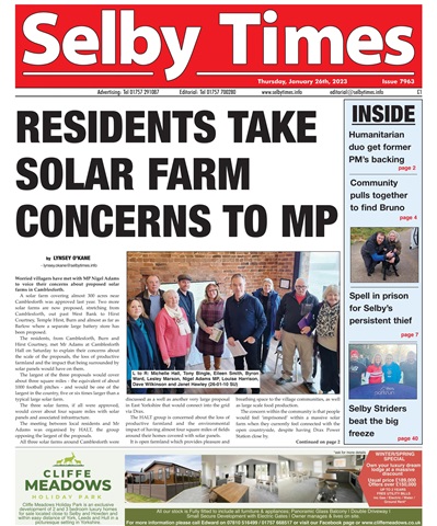 Selby Times issue January 26th 2023