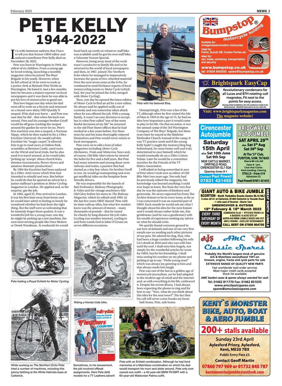 Old Bike Mart Preview Pages