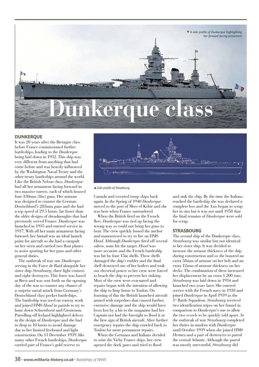 Battleships of WWII Preview Pages