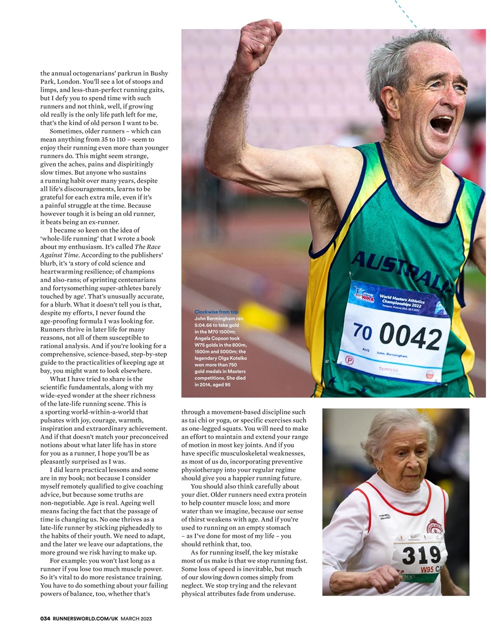 Runner's World Preview Pages