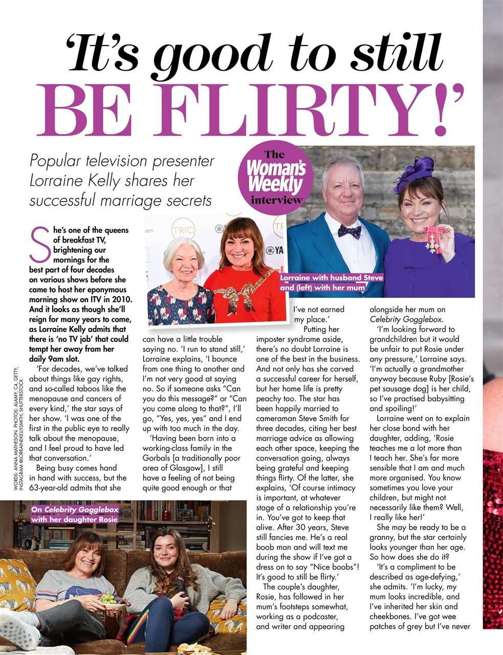 Woman's Weekly Preview Pages