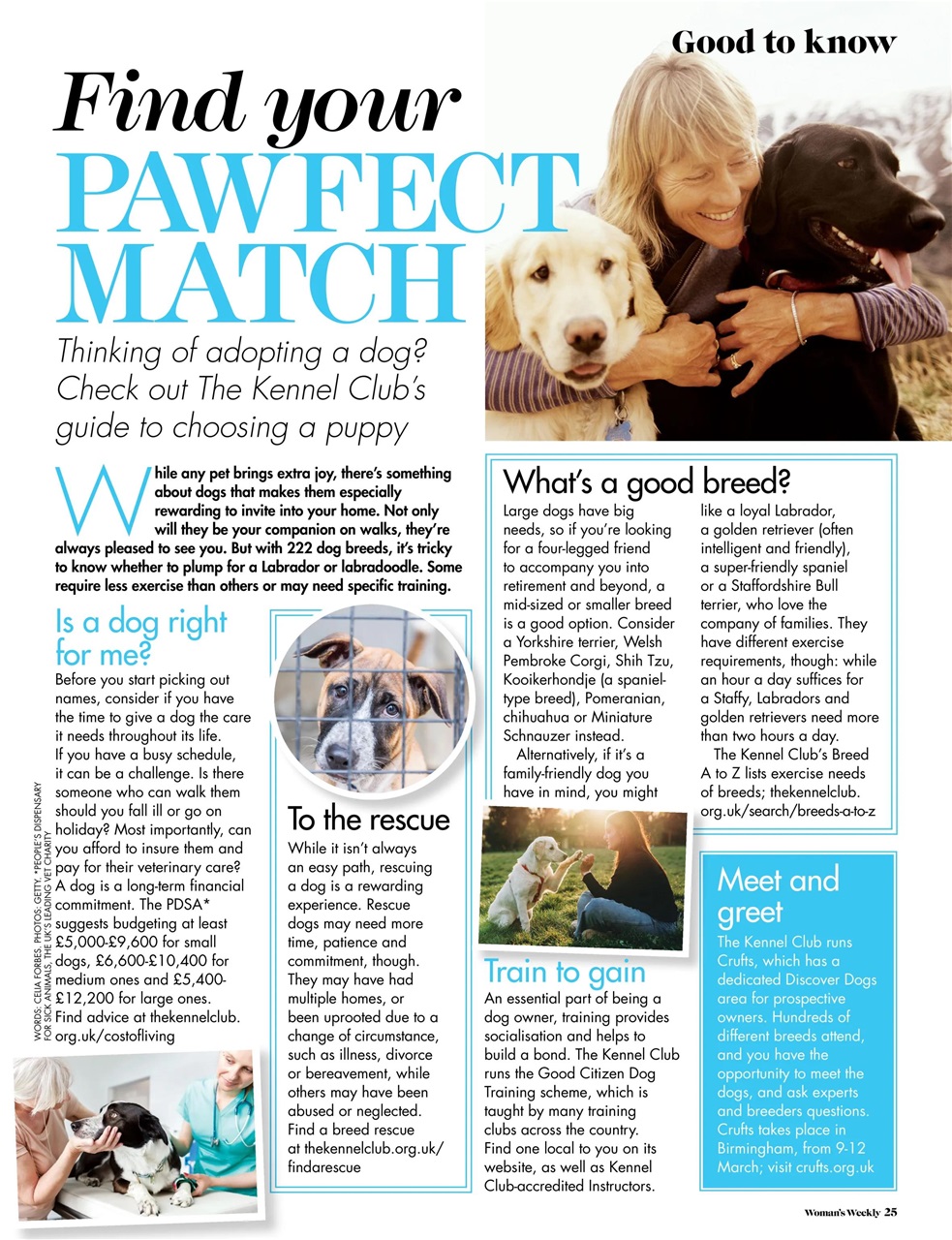 Woman's Weekly Preview Pages