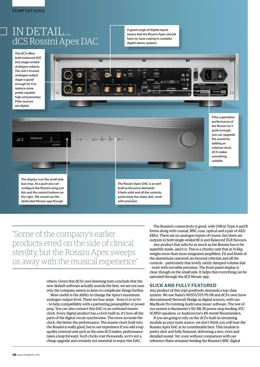 What HiFi Preview Pages