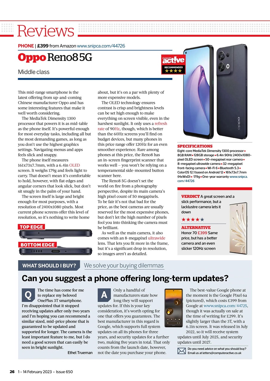 Computer Active Preview Pages