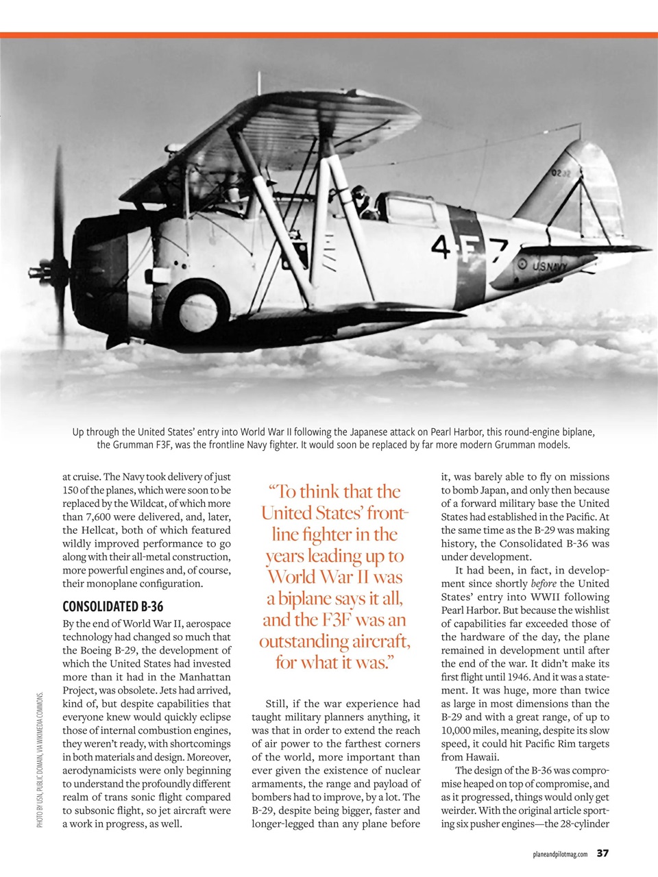 Plane & Pilot Preview Pages