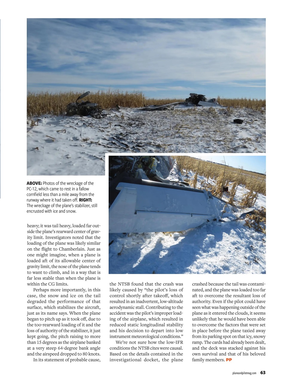 Plane & Pilot Preview Pages