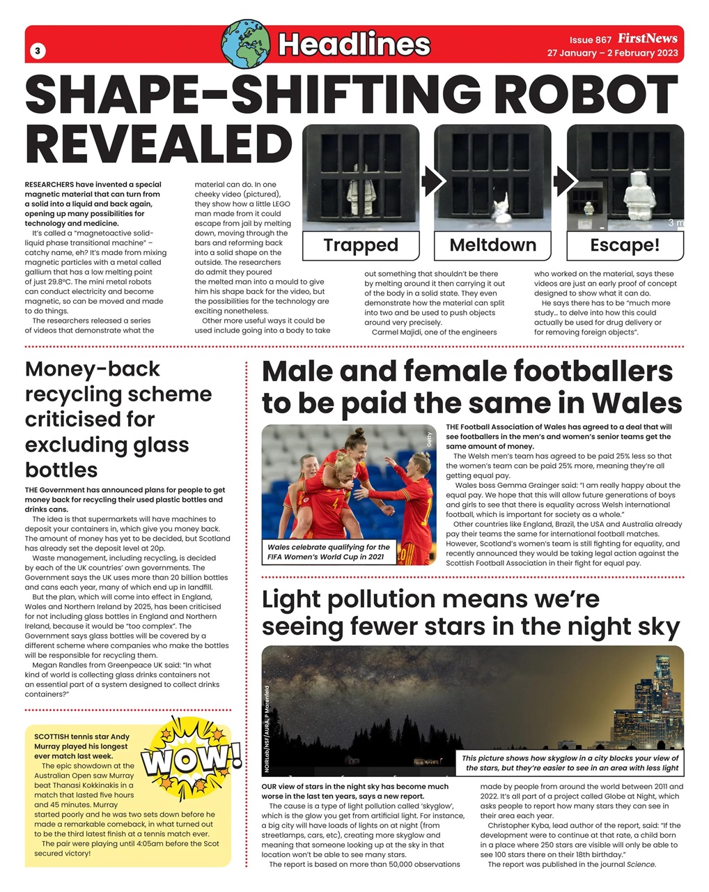 First News Preview Pages