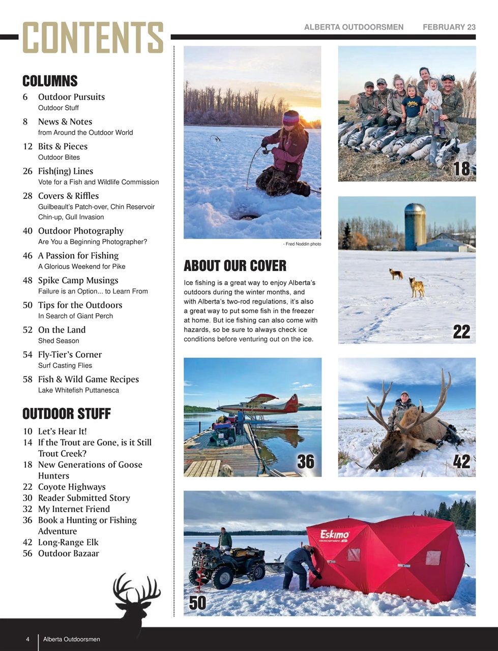 Alberta Outdoors Preview Pages