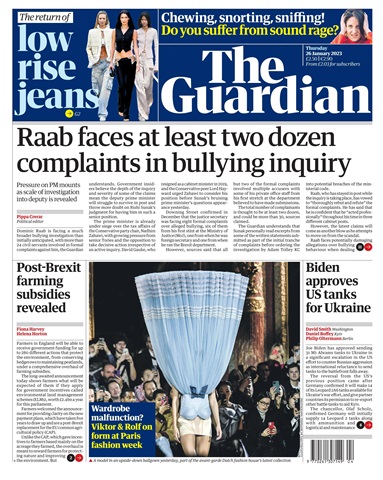 The Guardian Newspaper issue Thursday, January 26, 2023