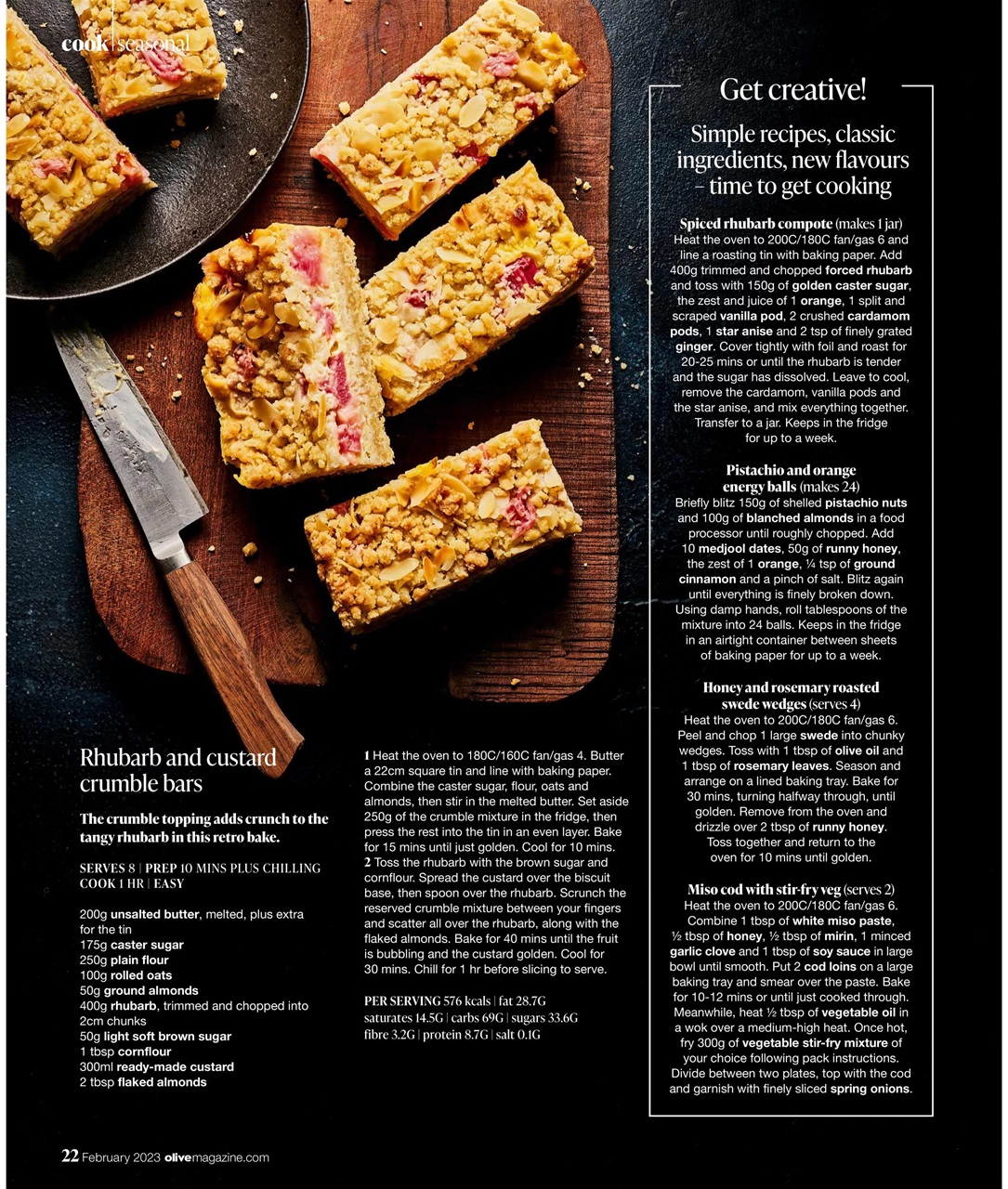 Olive Magazine Preview Pages