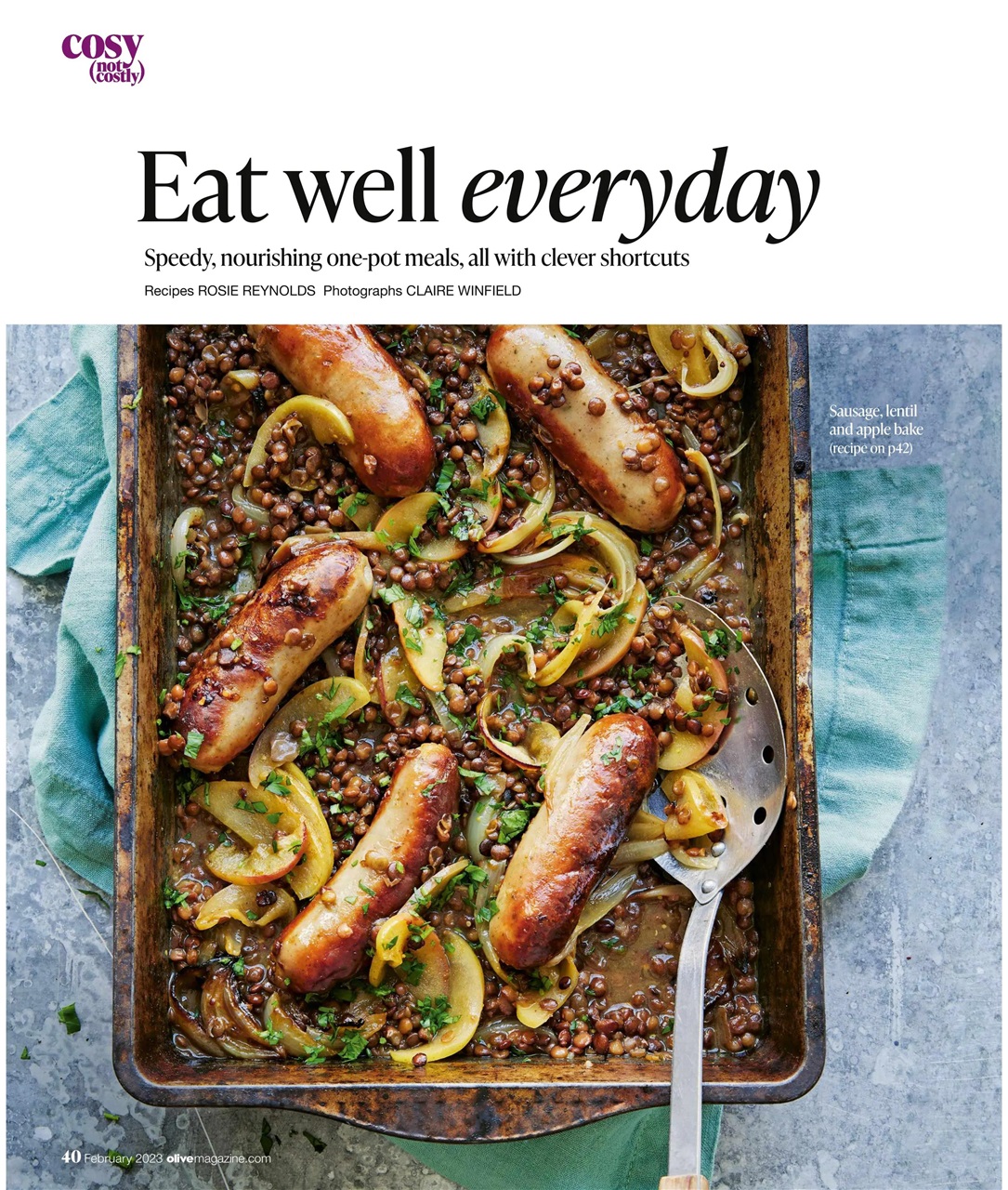 Olive Magazine Preview Pages