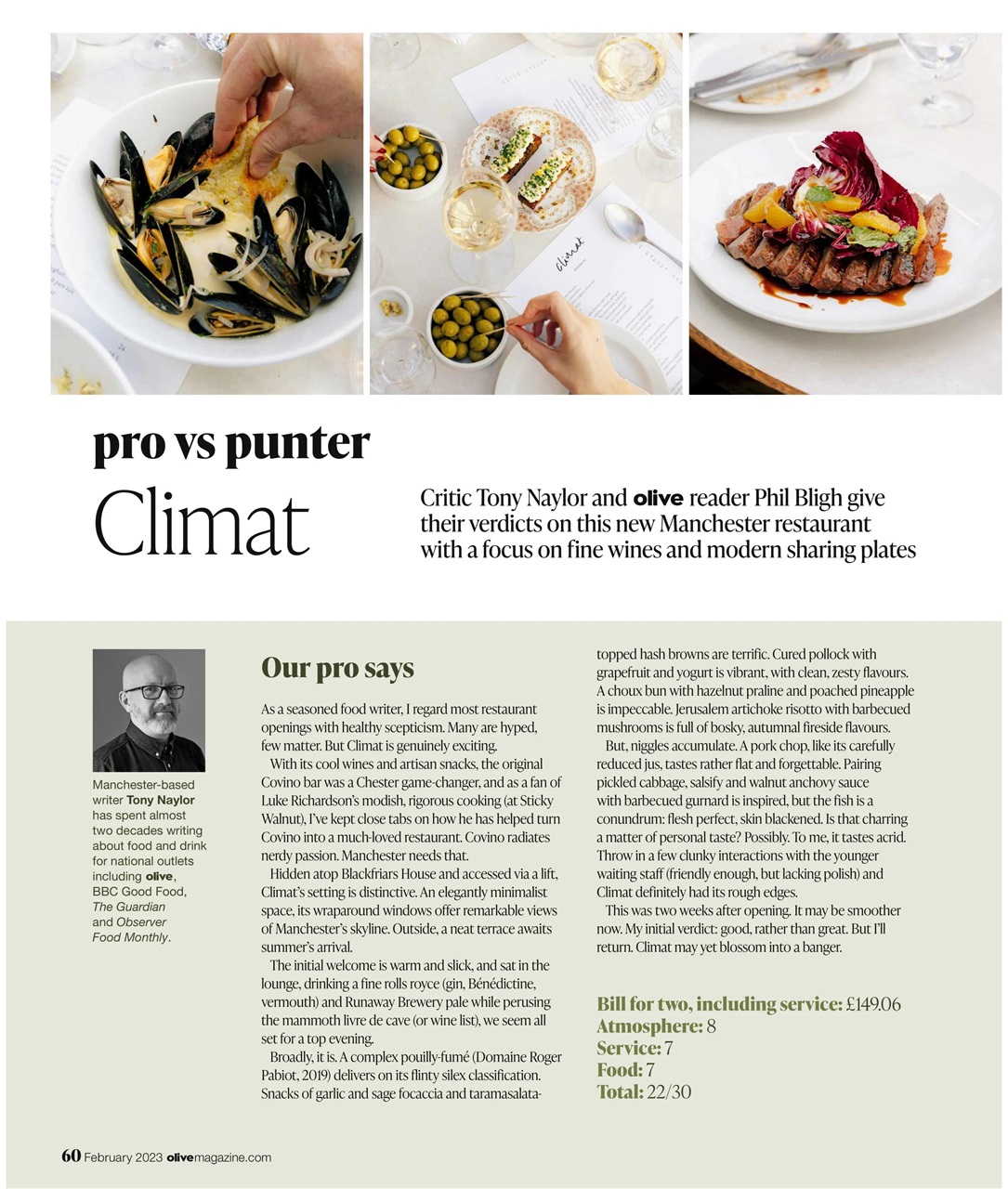 Olive Magazine Preview Pages