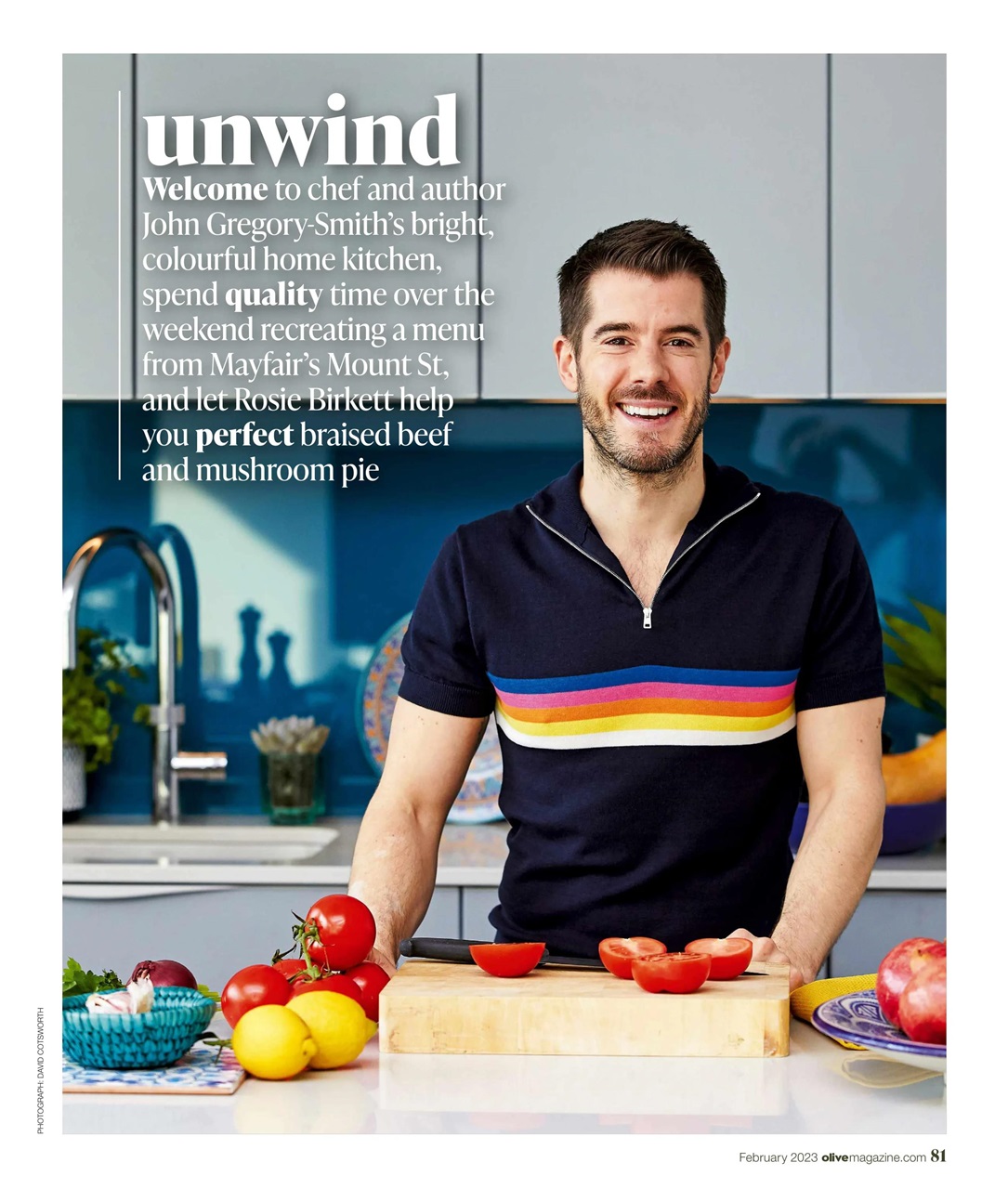 Olive Magazine Preview Pages