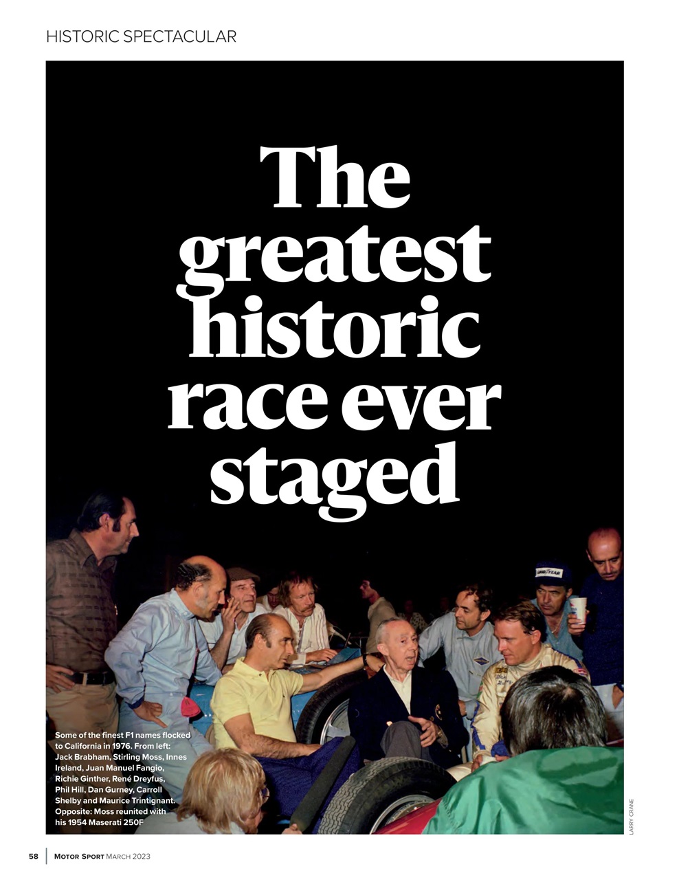 Motor Sport Magazine Preview Pages