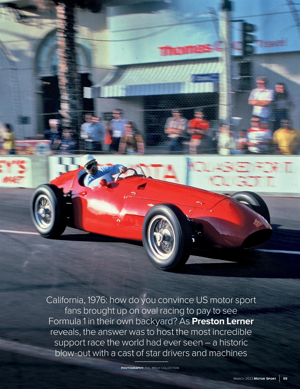 Motor Sport Magazine Preview Pages