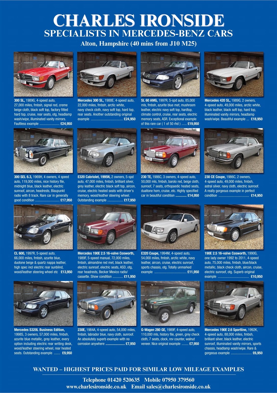 Mercedes Enthusiast Preview Pages