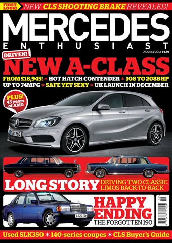 Mercedes Enthusiast issue August 2012
