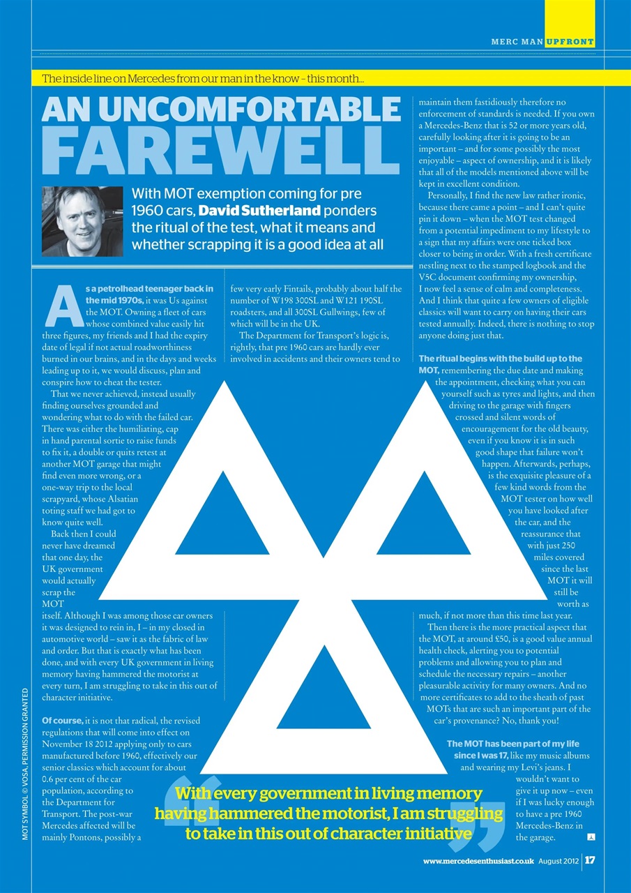 Mercedes Enthusiast Preview Pages