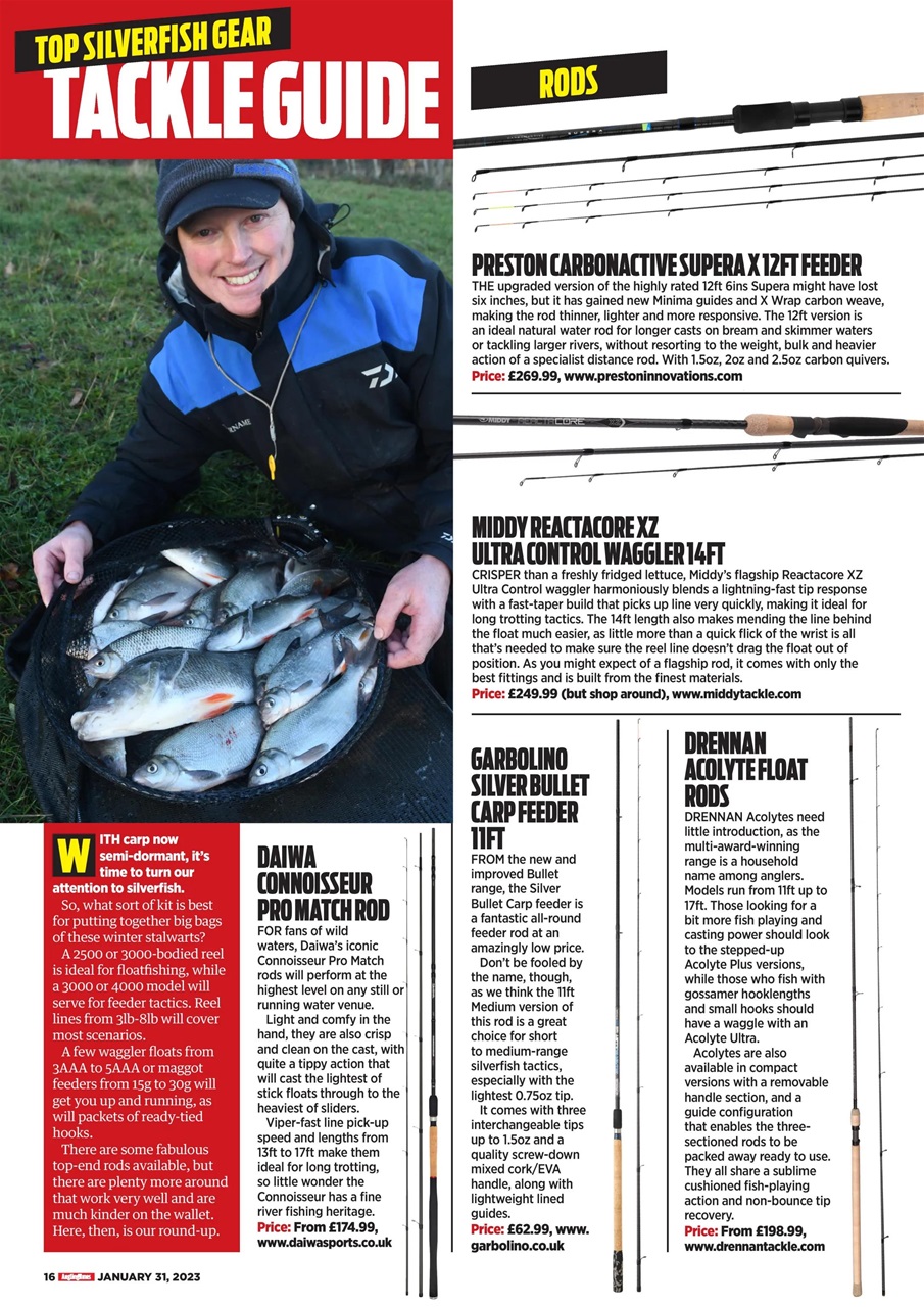 Angling Times Preview Pages