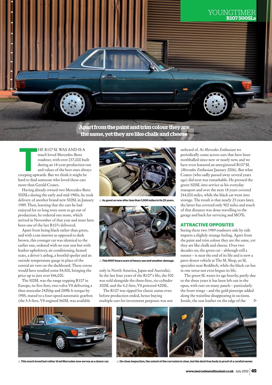 Mercedes Enthusiast Preview Pages