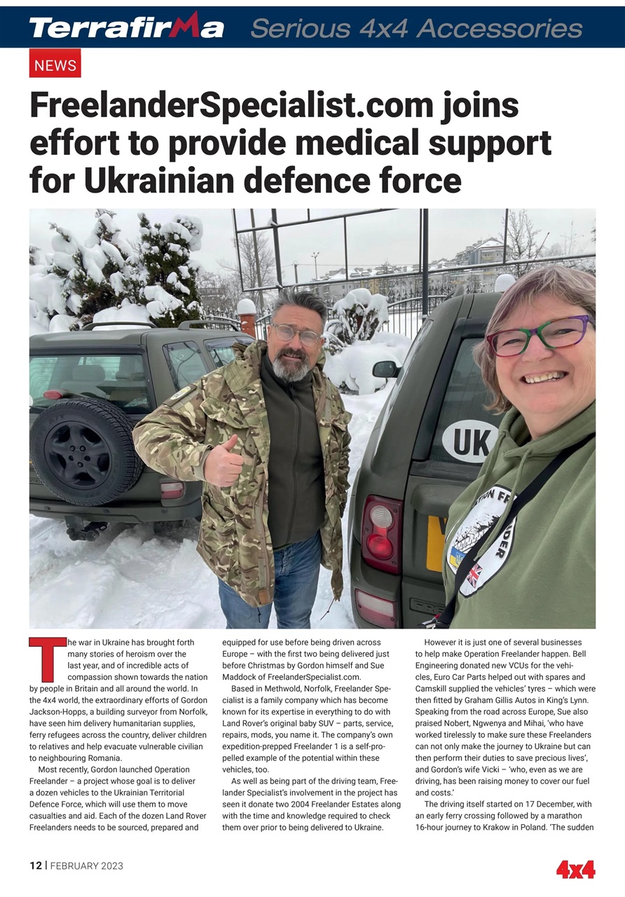 Overlander 4X4 Preview Pages