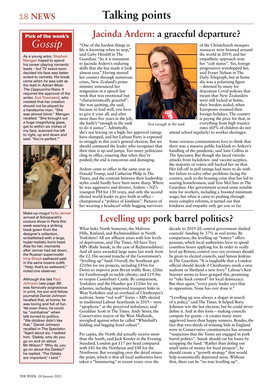 The Week Preview Pages