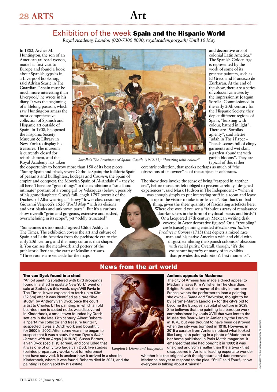 The Week Preview Pages