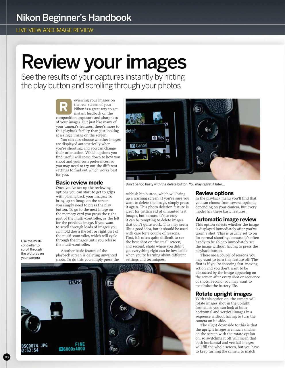 Photography Bookazine Preview Pages