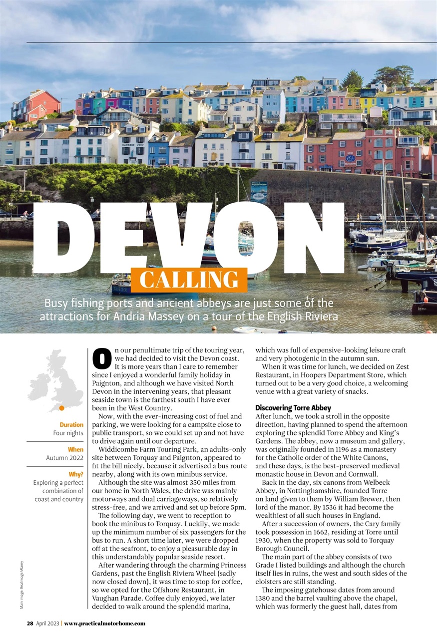 Practical Motorhome Preview Pages