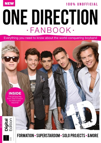 Music Magazine issue The One Direction Fanbook Second Edition