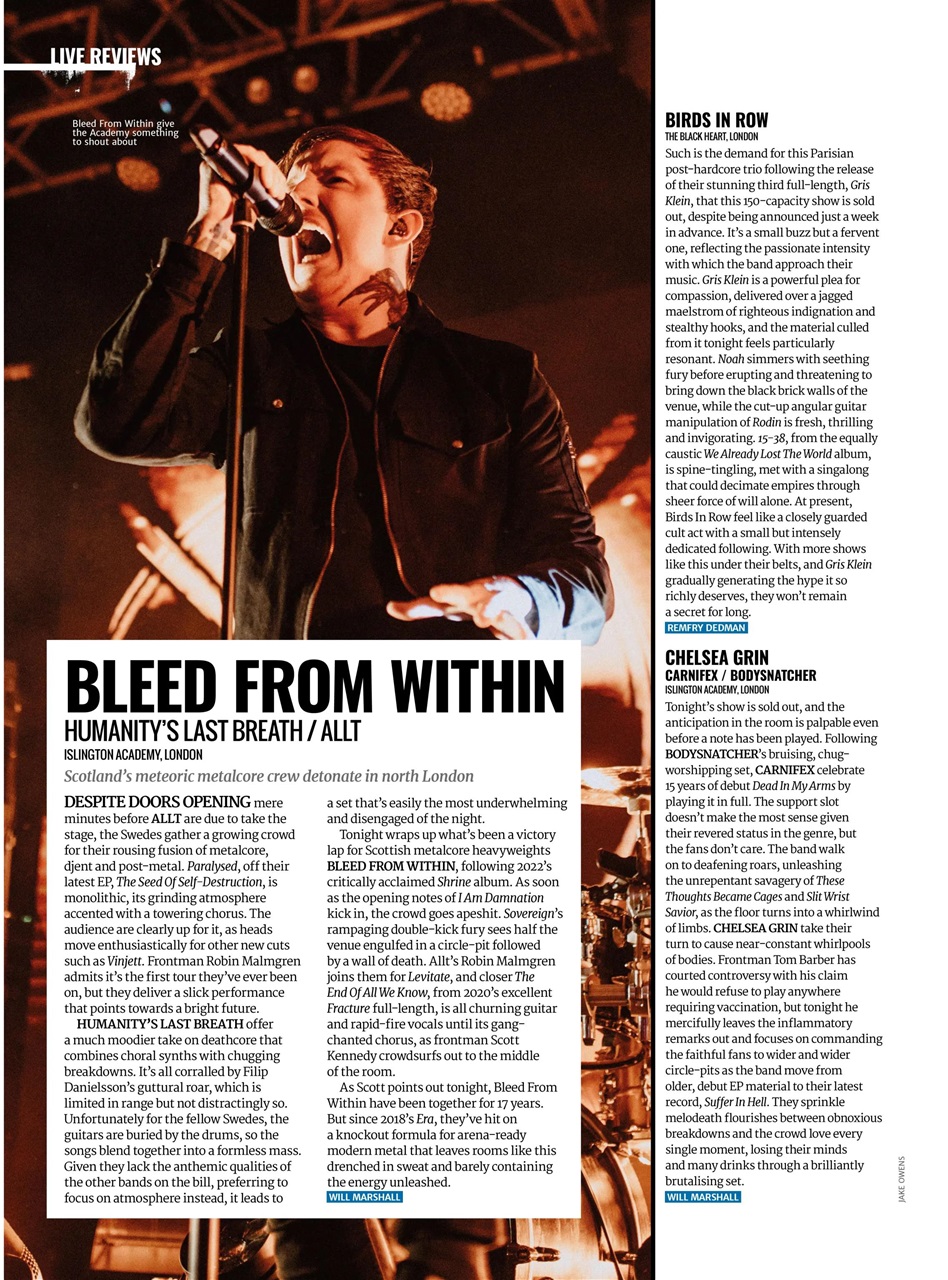 Metal Hammer Preview Pages