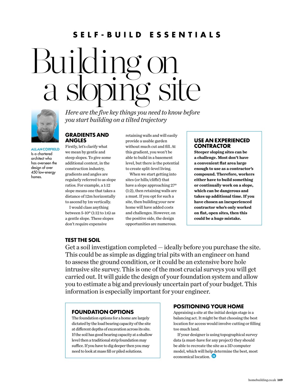 Homebuilding & Renovating Magazine Preview Pages