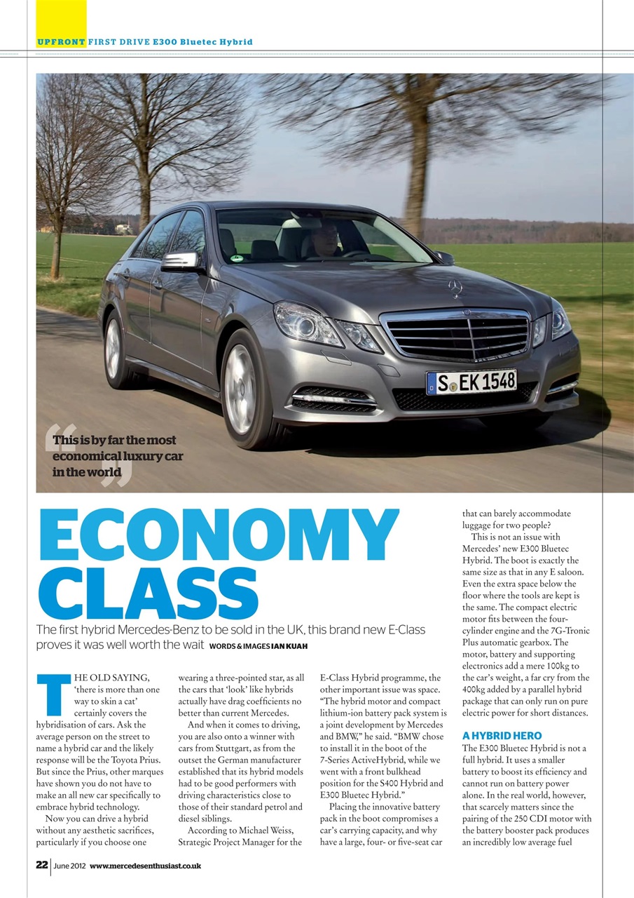 Mercedes Enthusiast Preview Pages