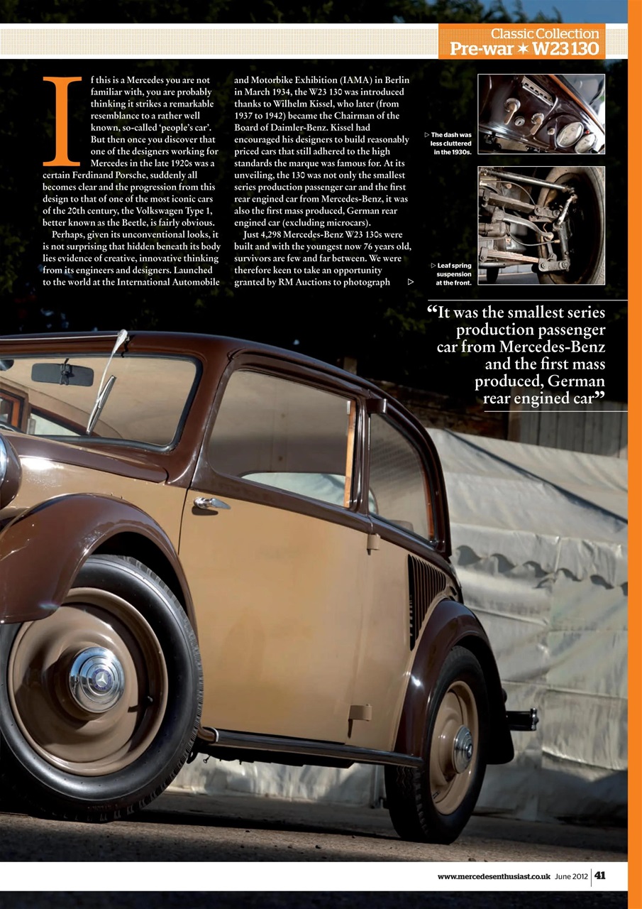 Mercedes Enthusiast Preview Pages