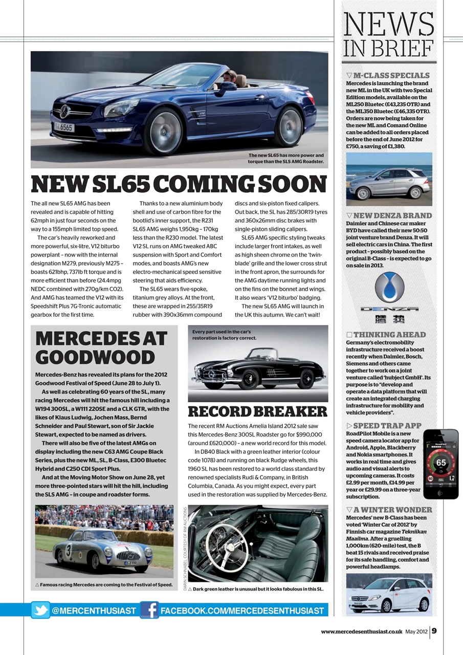 Mercedes Enthusiast Preview Pages