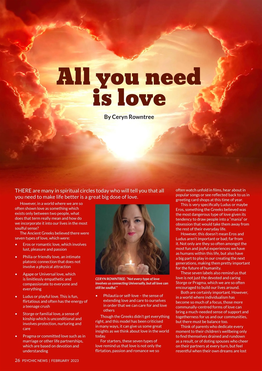 Psychic News Preview Pages