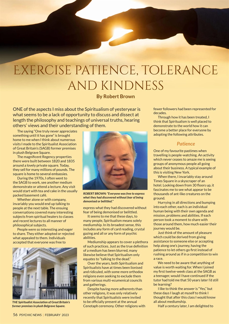 Psychic News Preview Pages