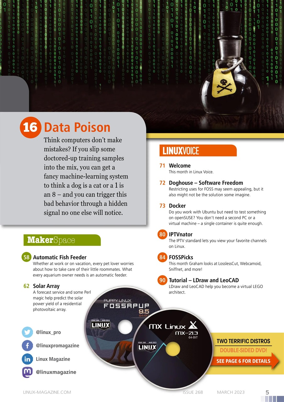 Linux Magazine Preview Pages