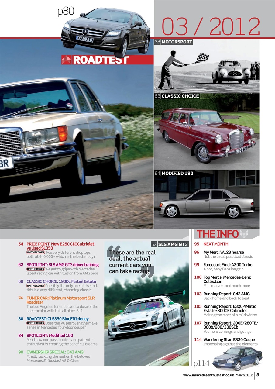 Mercedes Enthusiast Preview Pages