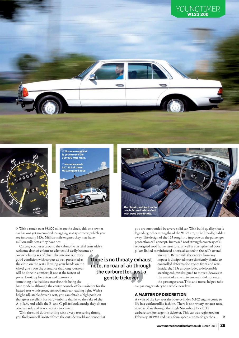 Mercedes Enthusiast Preview Pages