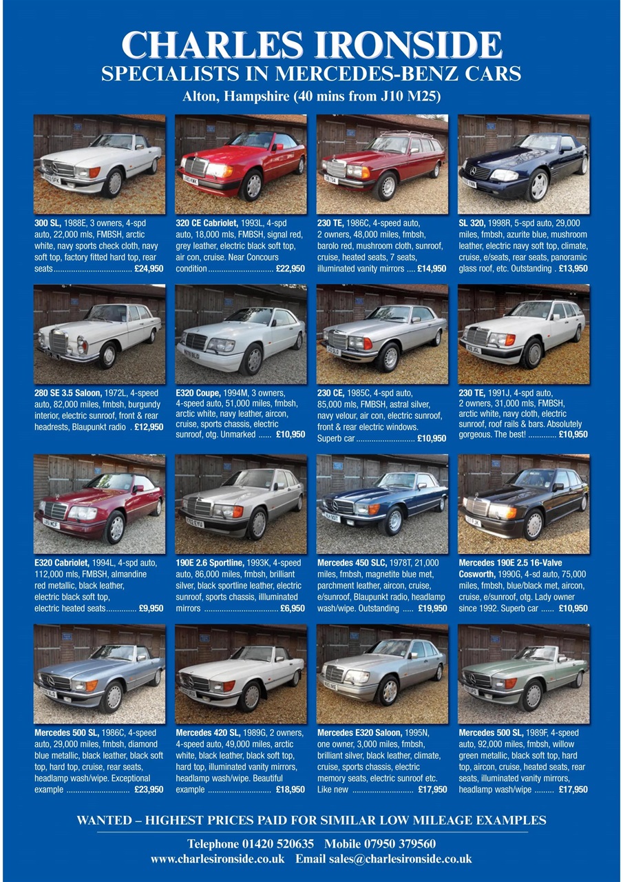 Mercedes Enthusiast Preview Pages