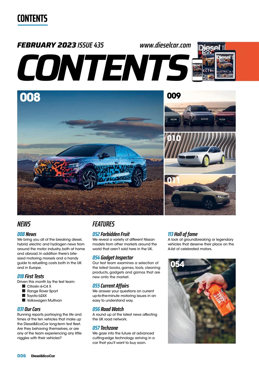 Diesel&EcoCar Magazine Preview Pages
