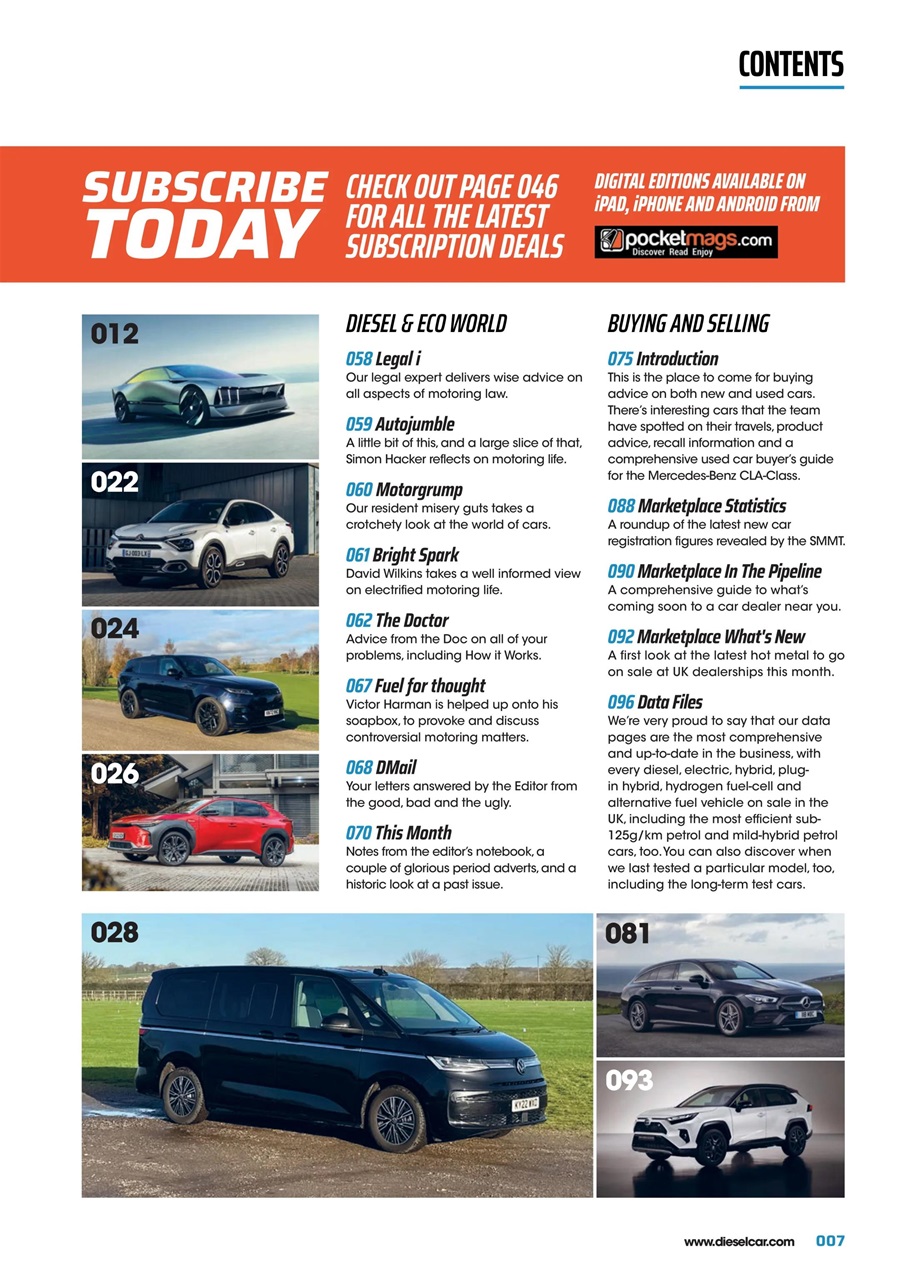 Diesel&EcoCar Magazine Preview Pages
