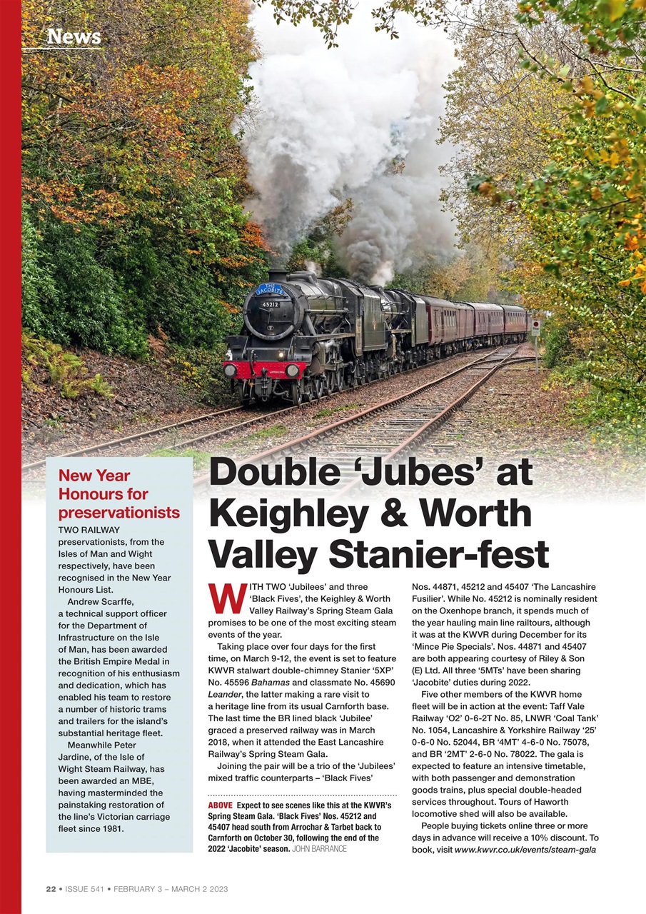 Steam Railway Preview Pages