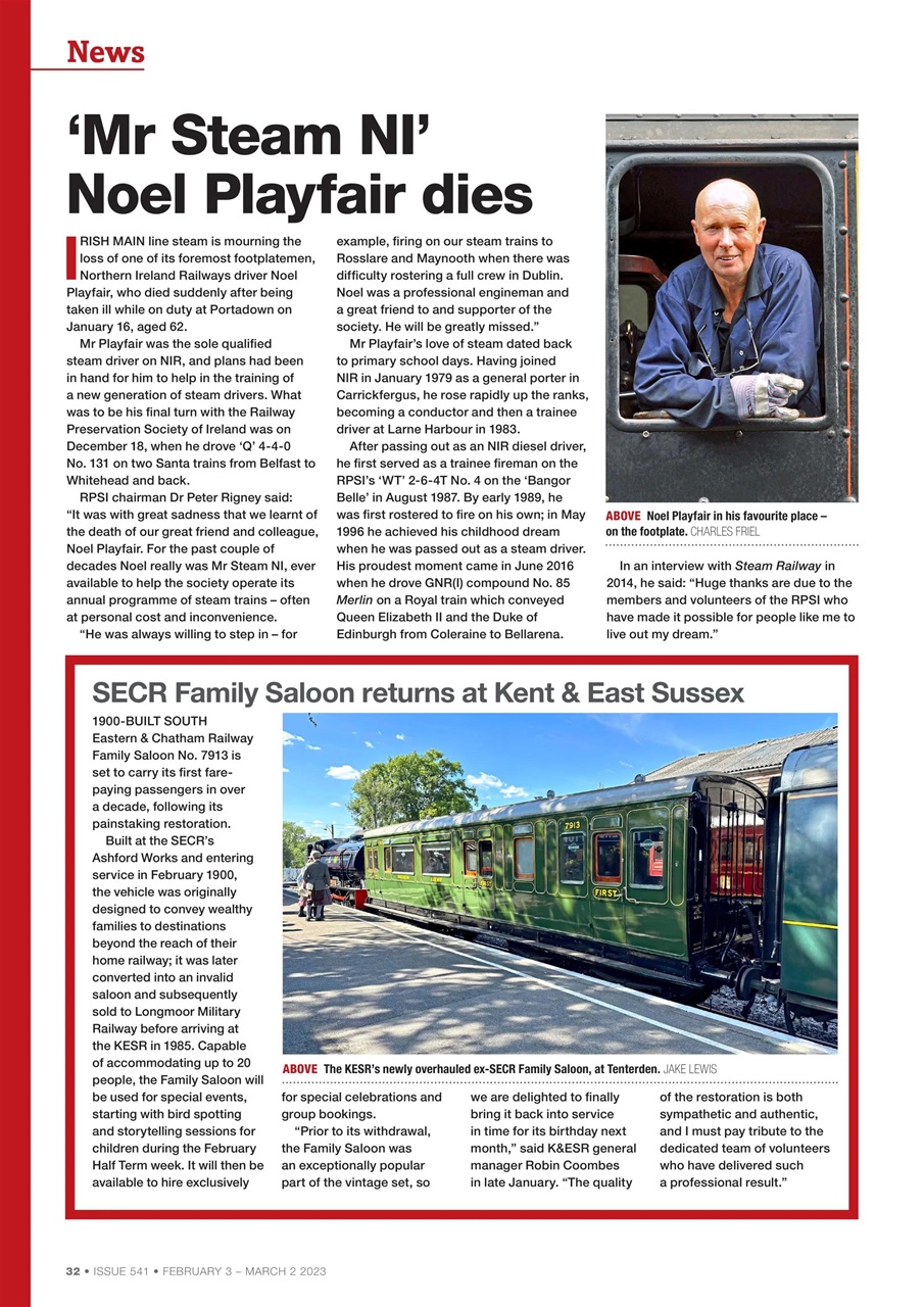 Steam Railway Preview Pages