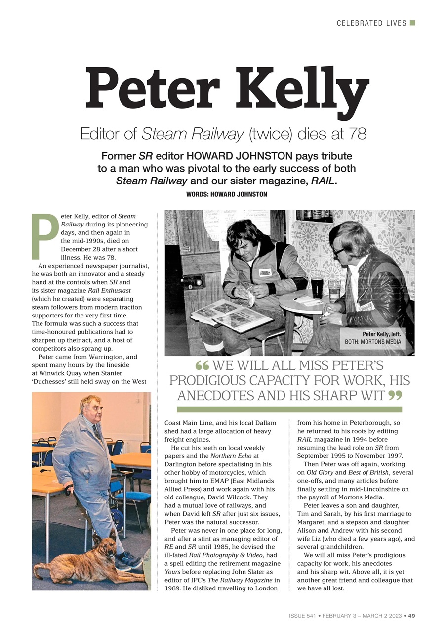 Steam Railway Preview Pages