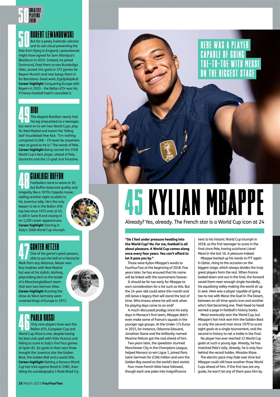 FourFourTwo Preview Pages