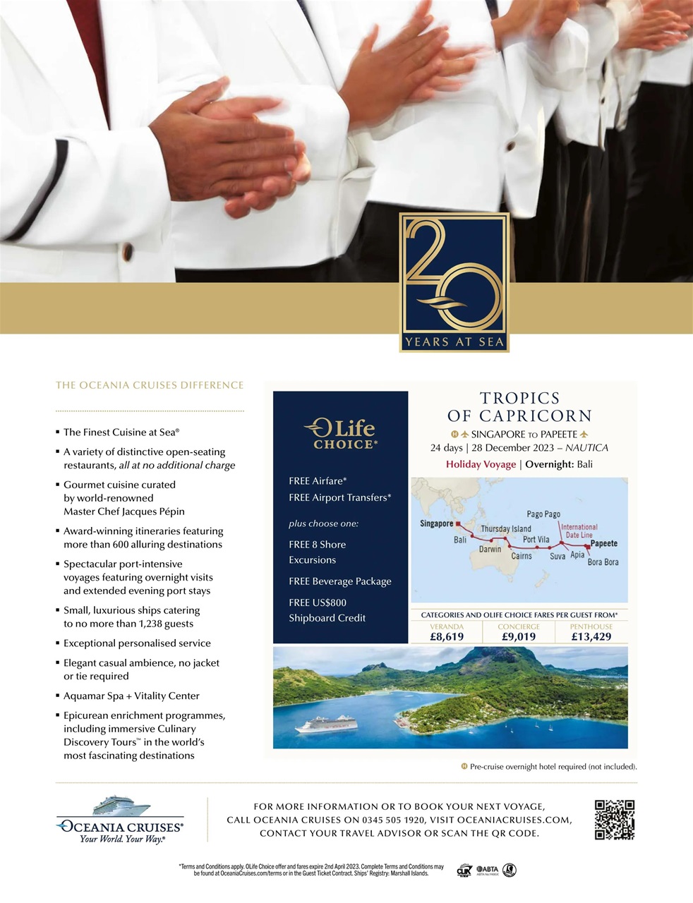 Cruise & Travel Preview Pages