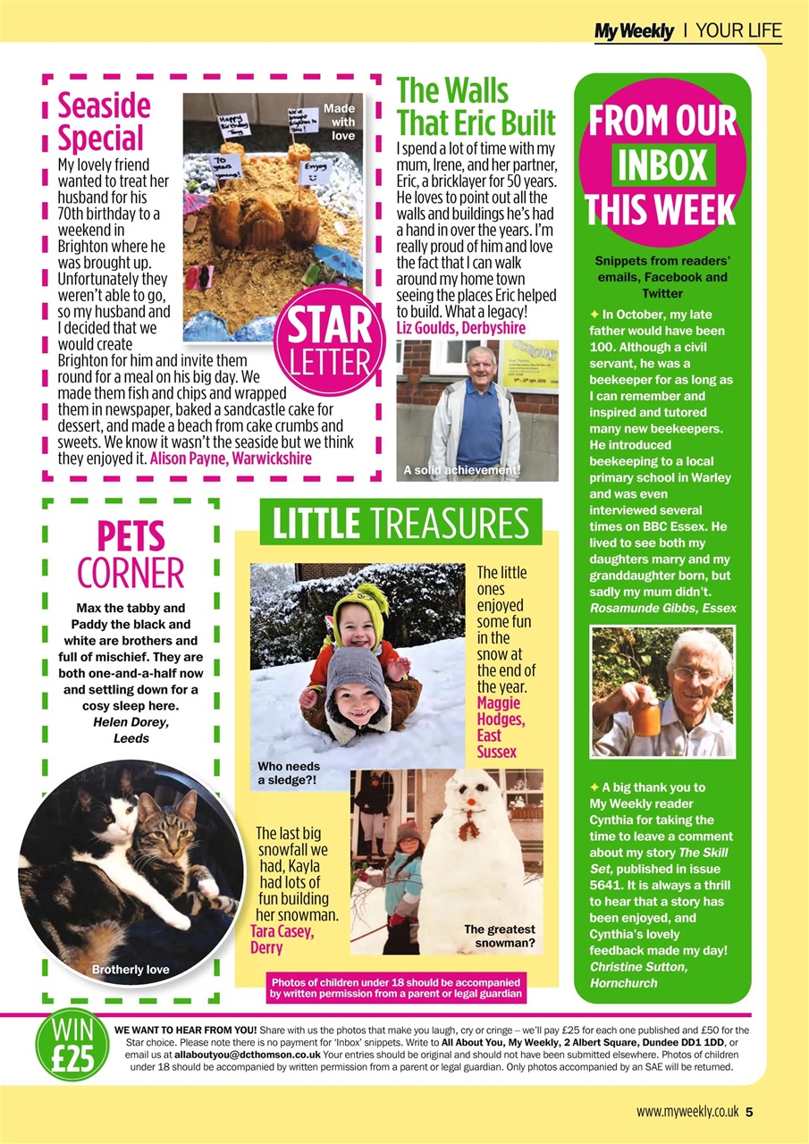 My Weekly Preview Pages