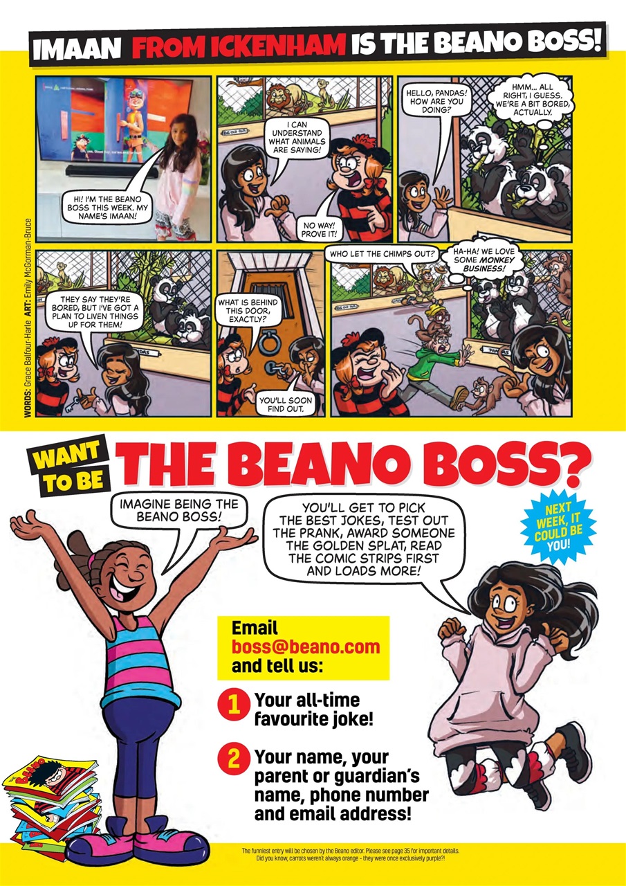 Beano Preview Pages